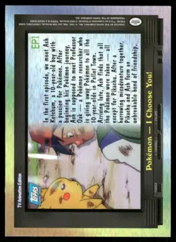 Pokemon Cards EP1 Pokemon - I Choose You! Topps Trading Cards Series 2 NM *2 - Image 2