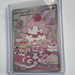 Pokemon TCG Slurpuff ASC Card 236/217 Full Art Holo Rare Stage 1 120 HP 2026 - Image 1