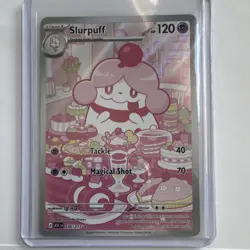 Pokemon TCG Slurpuff ASC Card 236/217 Full Art Holo Rare Stage 1 120 HP 2026 - Image 2