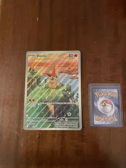 JUMBO Pokemon Victini 208 JUMBO CARD Black Star Promo Black And White TCG New - Image 1