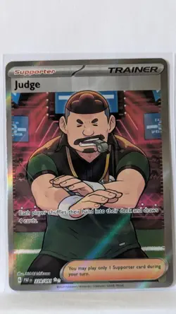 NM/M - Judge 228/091 - Holo - Paldean Fates - Pokemon Card TCG - Image 1