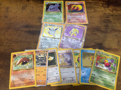 Pokemon cards mixed holo lot, fossil, jungle, 1st edition - Image 1