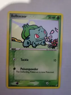 Pokemon Bulbasaur 45/100 EX Crystal Guardians Regular Common Basic 50 HP Card - Image 1