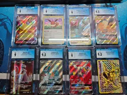 8 MISC CGC 9-9.5 Pokemon Card Lot Various Grades REFER TO PHOTOS - Image 1