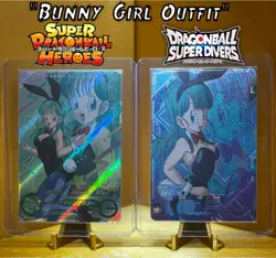 Dragon Ball - Bulma - Bunny Girl Outfit (PAIR) SDBH and DBSV Cards - Image 1