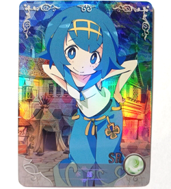 Goddess Story CCG Anime Waifu Card - Lana - Pokemon - Image 1