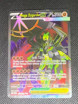 Mega Zygarde ex 104/088 - Perfect Order Pokemon Card - NM - Image 1