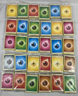 Pokemon TCG 30 Sealed Packs Energy Cards From Elite Trainer Box Etb Lot - Image 1