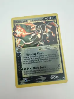 2006 Pokemon Gold Star Charizard Holo 100/101 - *CUSTOM ART CARD* - Image 3