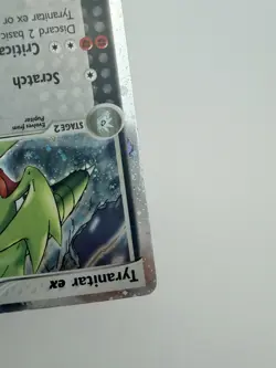 Pokemon TCG Tyranitar EX Pop Series 1 Holo Ultra Rare Card #17/17 - Image 5