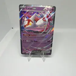 Latias EX 076/190 Holo SPM Basic Psychic Pokemon Card - NM - Image 1