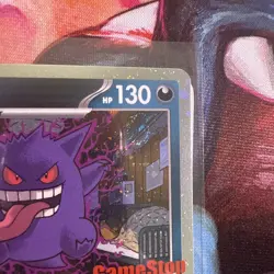 Gengar Holo Swirl 💫 GameStop Promo 050/088 Perfect Order Pokemon Card NM - Image 2