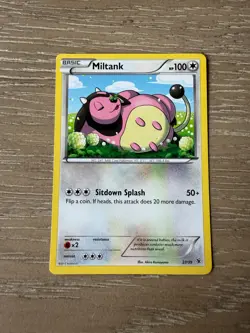 Pokemon Card Miltank (JP) (XY Beginning Set, Kalos Starter Set) #027/039 NM - Image 1