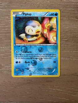 Pokemon Card Piplup Holo Legendary Treasures: Radiant Collections #RC6 NM - Image 1