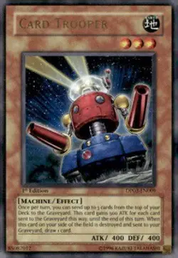 Card Trooper Ultra Rare Duelist Pack 3: Jaden Yuki 2 DP03-EN009 NM - Image 1