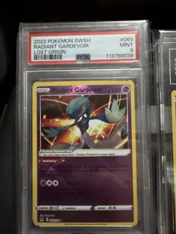 Radiant Gardevoir PSA 10 English Pokemon Card 069/196 Lost Origin 2022 Shiny - Image 2