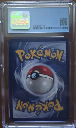 1999 Pokemon Fossil Dragonite Holo Rare Card 4/62 NM/MINT CGC 8 - Image 2