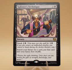 Splinter's Technique | 80 | Rare | Regular | TMNT | MTG - Image 1