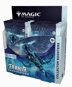 MTG Tarkir Dragonstorm Collector Booster Box Sealed Magic - Image 1