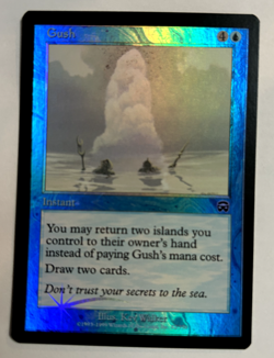 Gush - Foil - Mercadian Masques - Magic the Gathering MtG - EX/NM - Image 1