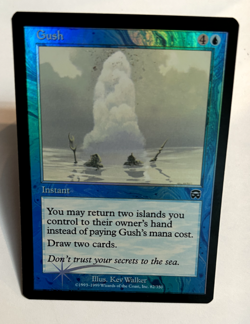 Gush - Foil - Mercadian Masques - Magic the Gathering MtG - EX/NM - Image 3