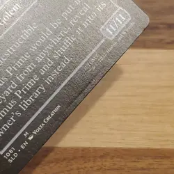 1x Optimus Prime - Darksteel Colossus, Secret Lair, Non-Foil, LP Bend MTG - Image 3