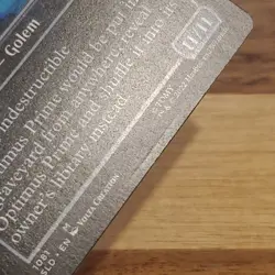 1x Optimus Prime - Darksteel Colossus, Secret Lair, Non-Foil, LP Bend MTG - Image 4