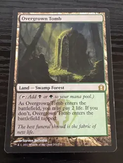 Overgrown Tomb - Return to Ravnica Magic the Gathering MTG - Image 1