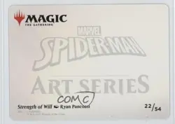 Strength of Will Gold Foil Signature Magic: Marvel's Spider-Man SPM Art Series - Image 2