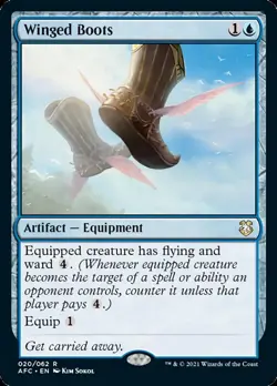 Winged Boots [Dungeons & Dragons: Adventures in the Forgotten Realms Commander] - Image 1