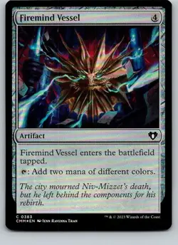 Firemind Vessel – CMM – FOIL – 383 – MTG - Image 1