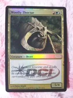 Woolly Thoctar Foil Promo MTG Magic the Gathering Changie - Image 1