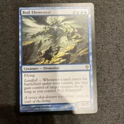 Roil Elemental LP Zendikar English Regular 62 / 249 Landfall Creature Control - Image 1