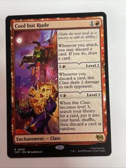 MTG Cool but Rude #89 Rare TMNT - Image 1