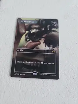 MTG Jet Medallion (Rare) (Borderless) Modern Horizons 3 N/M #M59 - Image 1