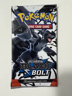 (HEAVY)🔥 22.90g Pokemon TCG Black Bolt Booster Pack Factory Sealed✅ - Image 2