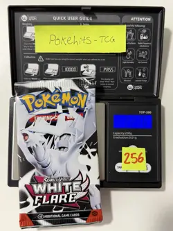 (HEAVY)🔥 22.76g Pokemon TCG White Flare Booster Pack Factory Sealed✅ - Image 1