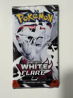 (HEAVY)🔥 22.76g Pokemon TCG White Flare Booster Pack Factory Sealed✅ - Image 2