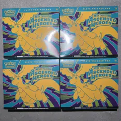 *MINT* 4x Pokemon TCG Ascended Heroes Elite Trainer Box ETB Sealed MINT - Image 1