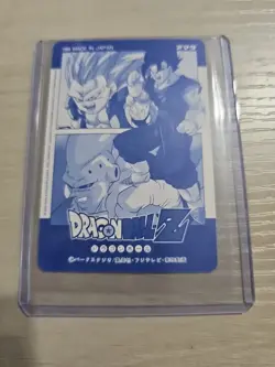 Dragon Ball Z DBZ CCG Platina card PC-44 Japanese Great Saiyaman 1 & 2 - NM - Image 2