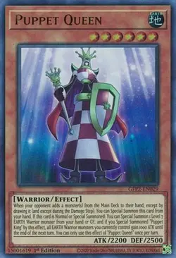 Yugioh - Puppet Queen (Ultra Rare) (1st Edition) - GFP2-EN029 (P) - Image 1