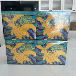 x4 Pokemon TCG Ascended Heroes Elite Trainer Box ETB ✅ IN HAND ✅ - Image 1