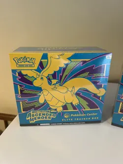 Pokemon TCG: Ascended Heroes Pokemon Center Elite Trainer Box (ETB) - IN HAND X2 - Image 4