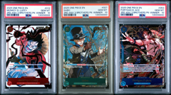 One Piece 3rd Anniversary WINNER 3 Brothers Luffy Sabo Ace Sequential PSA 10 - Image 1