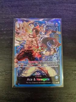 Ace & Newgate ST22-001 Leader Starter Deck 22 Blue One Piece TCG English - Image 1
