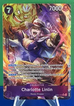 Charlotte Linlin (Alternate Art) EB03-034 One Piece Extra Booster: Heroines - NM - Image 1
