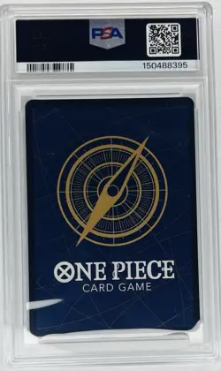 2025 One Piece OP11-A Fist of Divine Speed Doll #008 Alt. Art PSA 8 NM-MT - Image 2