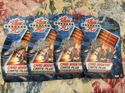 Bakugan Battle Brawlers Card Booster Packs Spin Master 2008 Unopened Set Of 4 - Image 1