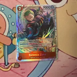 One Piece Roronoa Zoro EB04-007 SR ENGLISH OP15 - Image 1