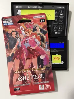 (HEAVY)🔥One Piece Heroines Edition EB 03 Sleeved Booster Pack (Factory Sealed) - Image 1